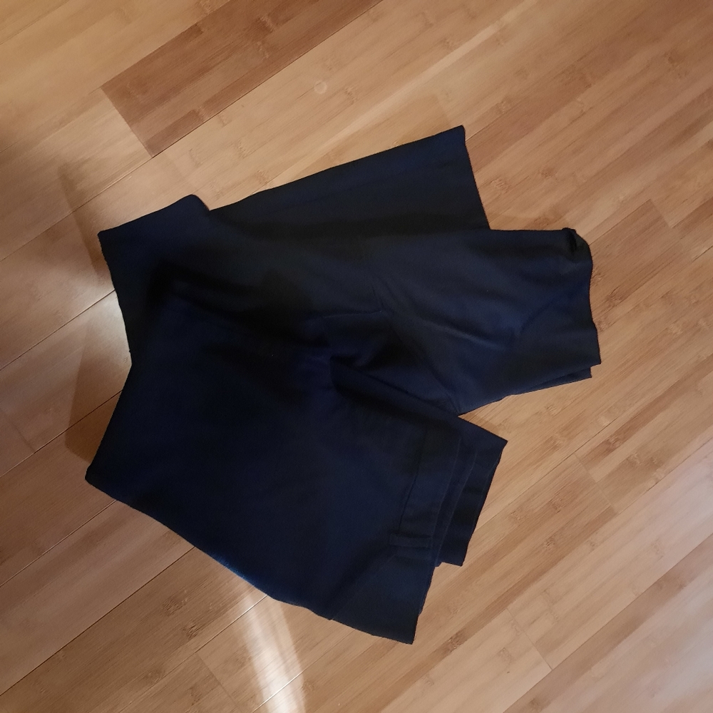 2 pair maternity black dress pants Size 12